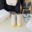 끌로에 CHLOE 2022 SS 각인로고 화이트옐로우 여성 슈즈 커스텀급