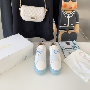 끌로에 CHLOE 2022 SS 띠로고 화이트민트 여성 슈즈 커스텀급