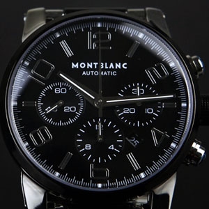 몽블랑 블랙판 남성용 오토매틱 시계