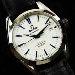 오메가 SEAMASTER AQUA TERRA CO-AXIAL 2803.33.37 (악어가죽줄) 시계 2502.33