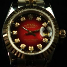 Rolex 로렉스 데이져스트 GOLD 레드 투톤 다이얼 시계
