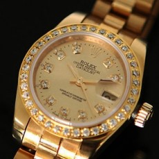 Rolex 로렉스 데이데이트 18K 통금 다이아몬드 시계