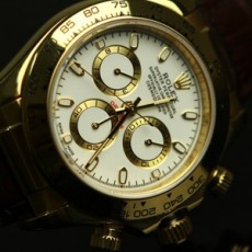 Rolex 로렉스 데이토나 로즈골드 시계 NEW LEATHER STRAP (Ref.116509)