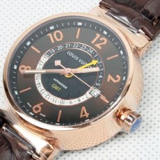 루이비통Tambour Large GMT Autoamtic Rosegold - 탕부르 라지 지엠티 오토매틱 로즈골드 시계