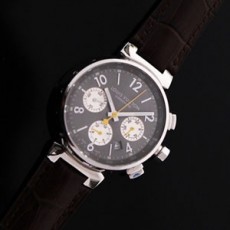 루이비통Tambour Chronometer AUTOMATIC Perfect.Ver.- 탕부르 크로노메터 7750 가죽밴드 시계 퍼펙트버젼 !!!