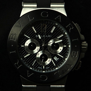 불가리Bulgari Diagono Chronograph Rubber NEW Ref. DG42BSVDCH - 불가리 디아고노 크로노그래프 러버 시계