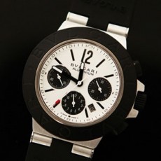 불가리DIAGONO ALUMINIUM 44mm - 디아고노 알루미늄 크로노 우레탄 44mm 시계 퍼펙트버젼