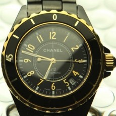 샤넬 CHANEL J12 CALIBRE 3125 OVERSIZE GOLD Bezel Version - 샤넬 J12 오버사이즈 세라믹 골드 베젤 시리즈 시계