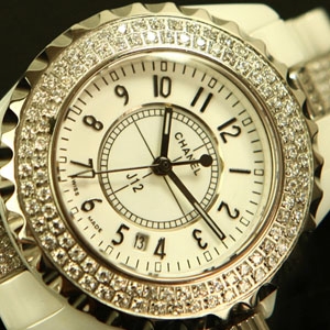 샤넬 CHANEL J12 CERAMIC DIAMOND - 샤넬 J12 다이아몬드 시계
